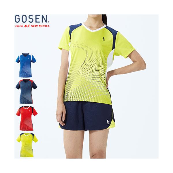GOSEN（ゴーセン） ソフトテニスウェア ゲームシャツ ユニホーム 半袖
