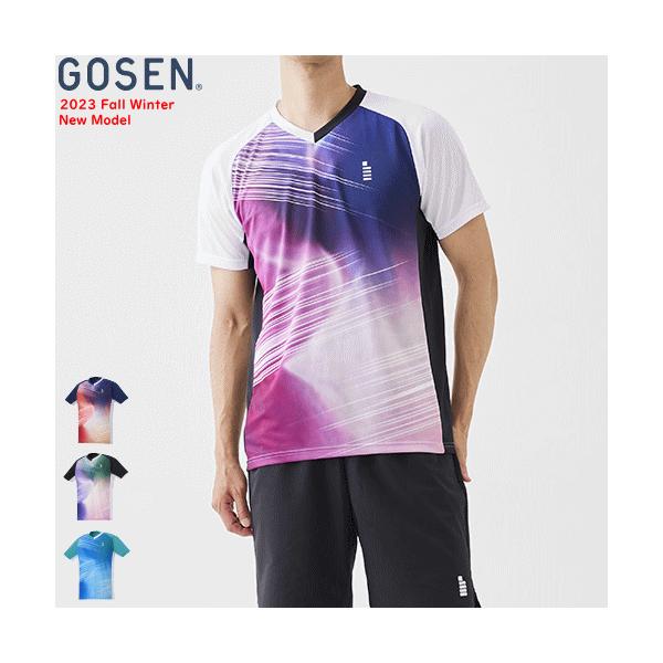 GOSEN インターハイ限定　ユニ GOSEN ゴーセン ゲームシャツ ユニホーム 半袖シャツ ソフトテニス