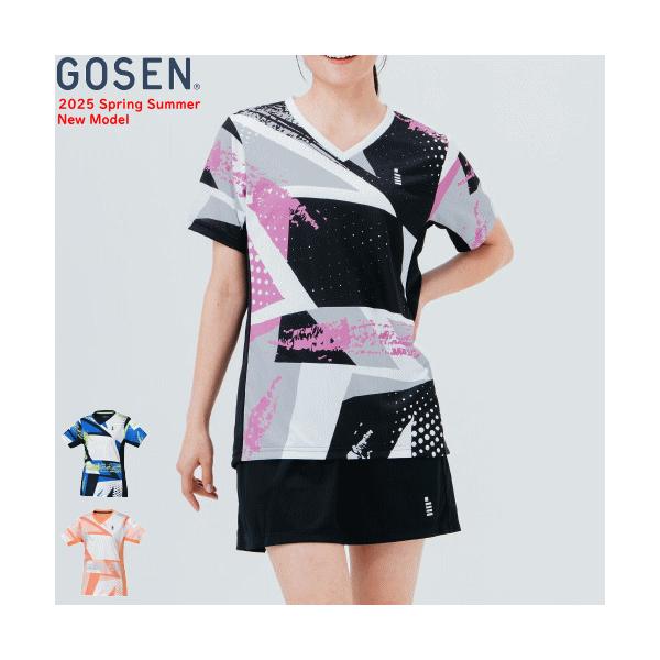 GOSEN（ゴーセン） ゲームシャツ ユニホーム 半袖シャツ ソフトテニス