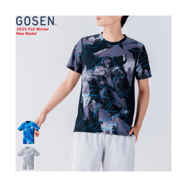 ソフトテニス・バドミントンゲームウェア GOSEN ゴーセン ゲームシャツ ユニホーム 半袖シャツ