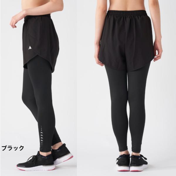 Kappa �J�b�p �V���[�g�p���c�t�����M���X 245-254 ���f�B�[�X RUNNING FITNESS �}���\�� �����j���O �E�H�[�L���O ���� ���C���[�h ���i�摜2