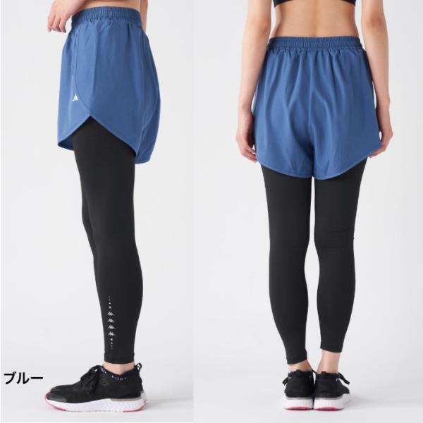 Kappa �J�b�p �V���[�g�p���c�t�����M���X 245-254 ���f�B�[�X RUNNING FITNESS �}���\�� �����j���O �E�H�[�L���O ���� ���C���[�h ���i�摜4