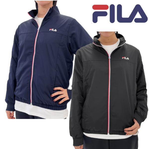 FILA（フィラ） 裏 フリース ウィンドブレーカー ジャケット 449-617K