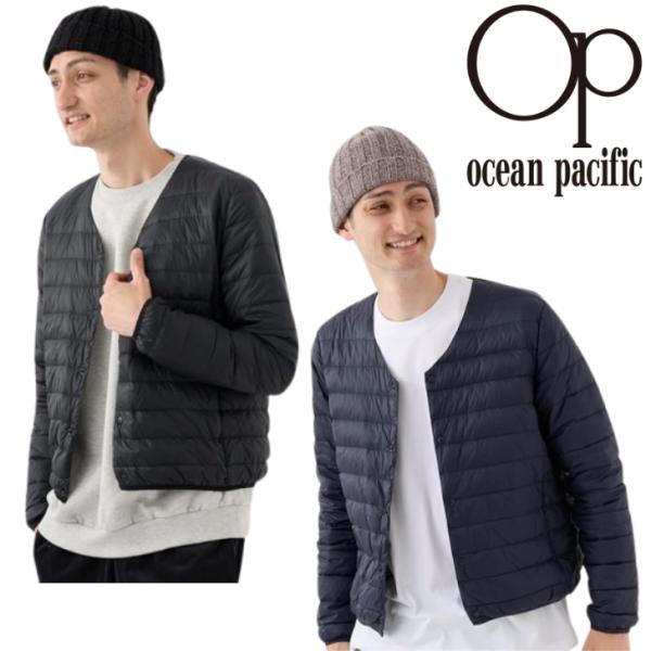 OCEAN PACIFIC オーシャンパシフィック ダウンジャケット 軽量 インナージャケット ダウン90% 532-290 メンズ 長袖 ウインター アウトドア サーフィン USA