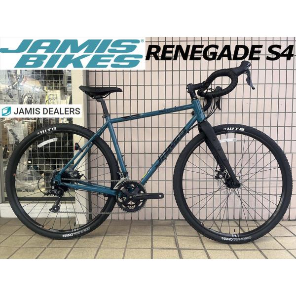 (西濃支店止め送料無料一部割引) JAMIS RENEGADE S4 Rip Tide ジェイミス レネゲードS4  グラベル アドベンチャーバイク バイクパッキング 自転車 KONA 完成車