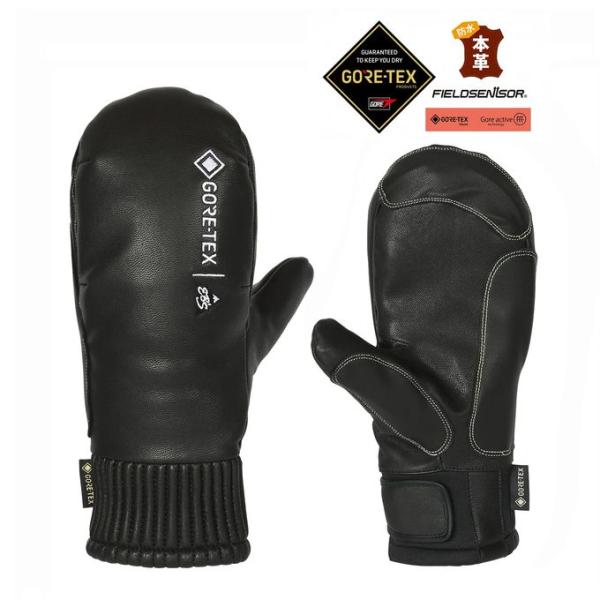 ebsエビス スノーグローブOZZY MITT ブラック スノーボード エビス eb's メンズ レディース スキー スノーボード アクセサリー