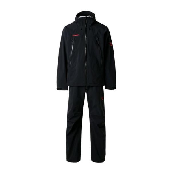 マムート MAMMUT メンズ トレッキング ハイキング ウェア レインスーツ 上下セット All Weather Rain-Suits AF Men Classic 105283 【2026SS】