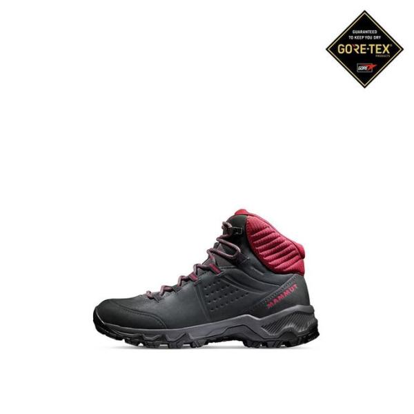 マムート MAMMUT レディース トレッキング ハイキング シューズ トレッキングシューズ Nova IV Mid GTX Women 3030-04731 black-blood red 【2026SS】