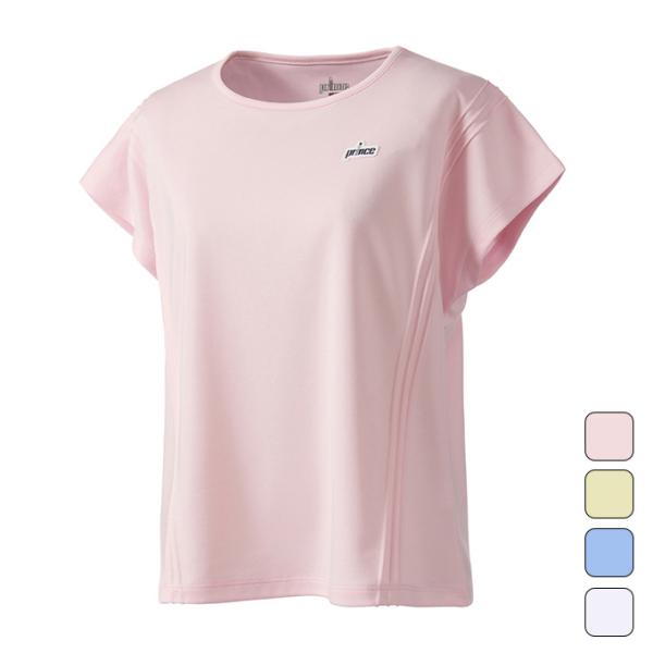 プリンス　prince ゲームシャツ　Tシャツ 半袖　新品　2枚 プリンス Prince レディース テニス ウエア トップス 半袖 シャツ