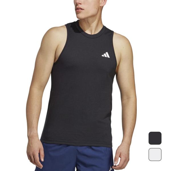 アディダス adidas メンズ スポーツ トレーニング ウェア 袖なし ランニング M RE-ES FEELREADY タンクトップ US326