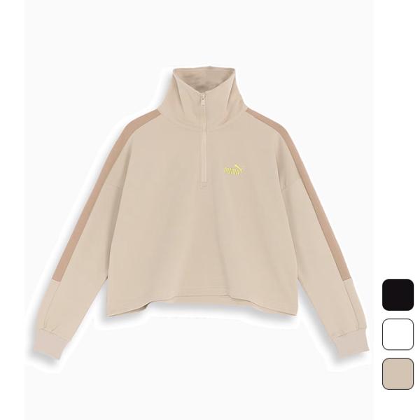 プーマ PUMA レディース スポーツ ウェア アウター ジャージ CORE HERITAGE ハーフジップ トラック ジャケット 680705