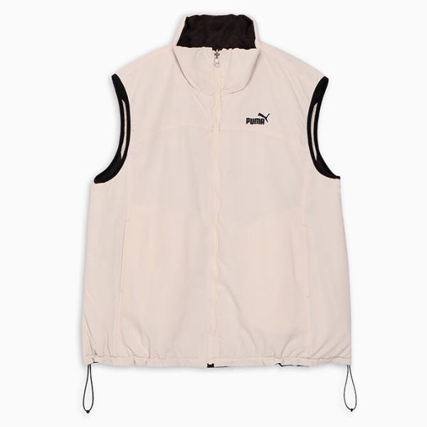 未使用 PUMA プーマ 683593 リバーシブル パデットベスト M ポリエステル100％ ノースリーブ 中綿 ジップアップ レディース AM7127A90 PUMA - 未使用 PUMA プーマ 683593 リバーシブル パデットベスト M