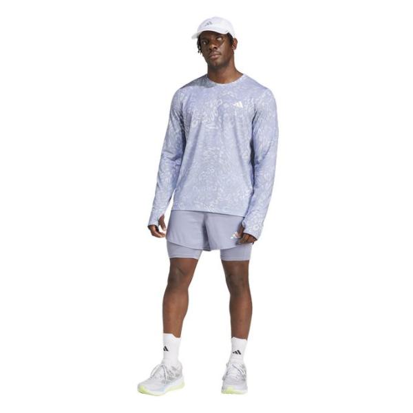 アディダス adidas メンズ ランニング ウェア トップス ロングスリーブ Tシャツ OTR E AOP LS M JD7770 KVL29 【2025SS】