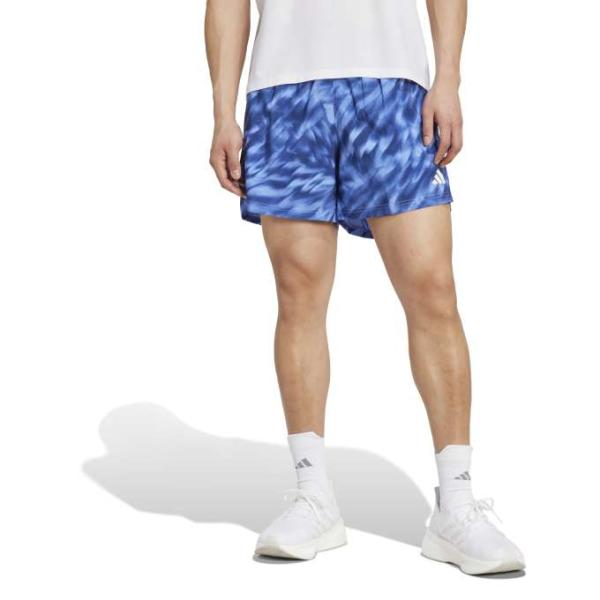 アディダス adidas メンズ ランニング スポーツ ウェア ボトムス ショート パンツ OTR AOP SHORT M JL8707 KRI49 【2025SS】