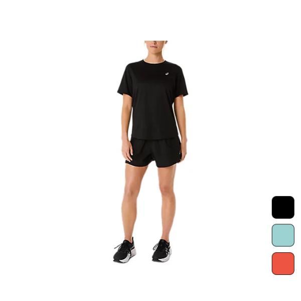 アシックス ASICS レディース ランニング ウェア トップス Tシャツ 半袖シャツ ASICS SILVER SS TOP 2012D230 【2025SS】