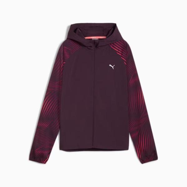 プーマ PUMA レディース スポーツ ランニング ウェア アウター RUN FAVORITE AOP ウーブンジャケット 524534 【2024FW】