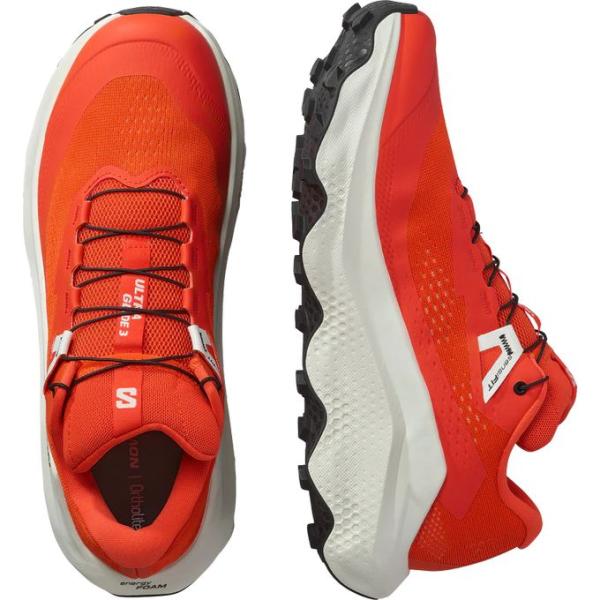 サロモン SALOMON メンズ トレイル ランニング シューズ ULTRA GLIDE 3 L47755900 Cherry Tomato 【2025SS】