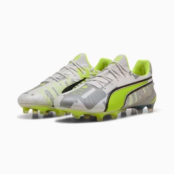 プーマ PUMA メンズ サッカー フットサル スパイク シューズ 天然芝・人工芝用 キング アルティメット フォーエバー FG/AG 108426 01 【2025SS】202504sk01