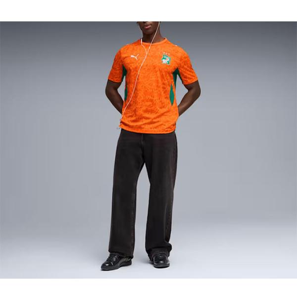 プーマ PUMA メンズ サッカー ウェア トップス ユニフォーム コートジボワール代表 ホーム FIF HOME SSシャツ レプリカ 783182 【2026SS】