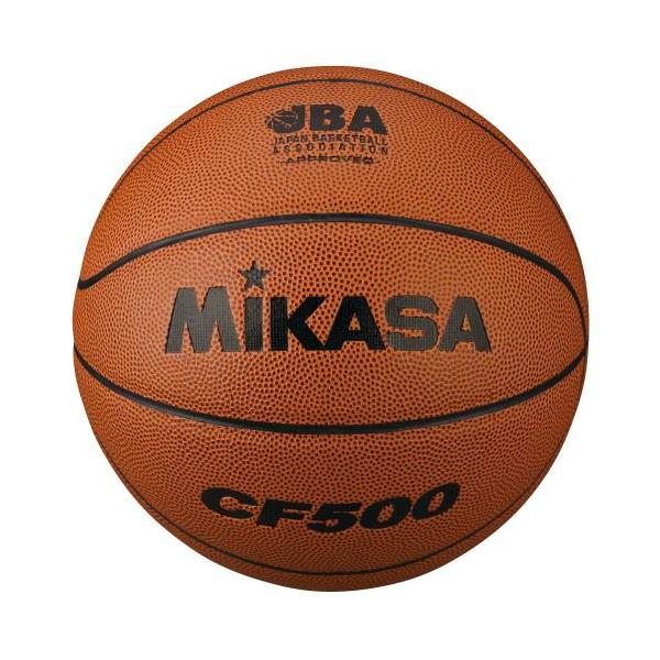 他サイト： ミカサ MIKASA 小学校用 ボール ミニバスケットボール 検定球 5号 CF500 ブラウンの商品画像