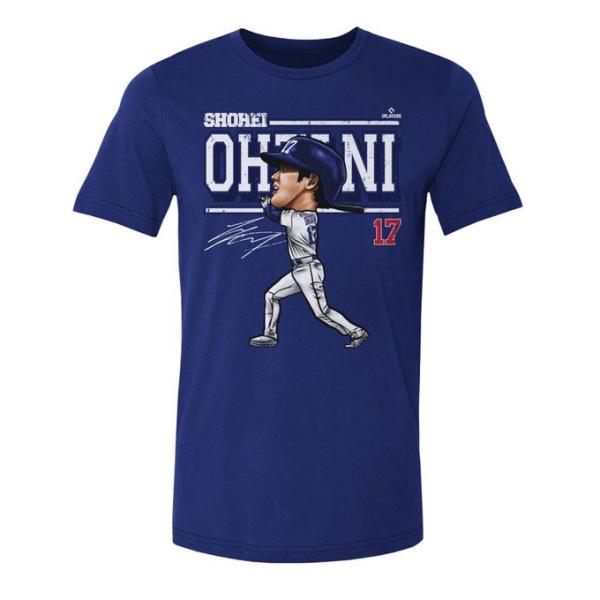 ドジャース 大谷翔平 半袖 Tシャツ 大人 一般 500 LEVEL ブルー BLUE