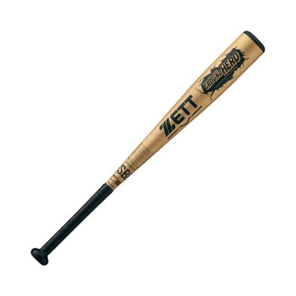 ゼット ZETT 野球 ジュニア 軟式 金属製 バット グランドヒーロー 