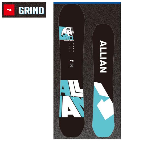 【新品】 ALLIAN アライアン GRIND グラインド スノーボード板 国内正規品】アライアン ALLIAN グラインド GRIND メンズ