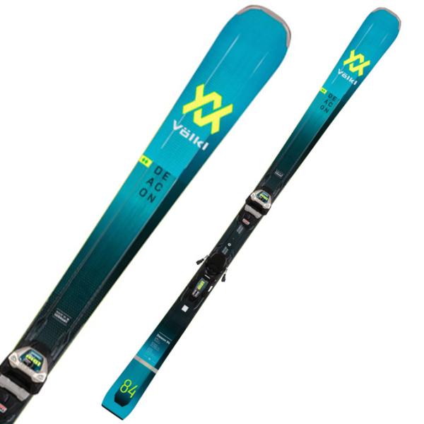 VOLKL ( フォルクル スキー板 ) 【2021-2022】 DEACON 84 ディーコン 84 + LOWRIDE XL 13 FR DEMO  GW 【金具付き スキーセット】