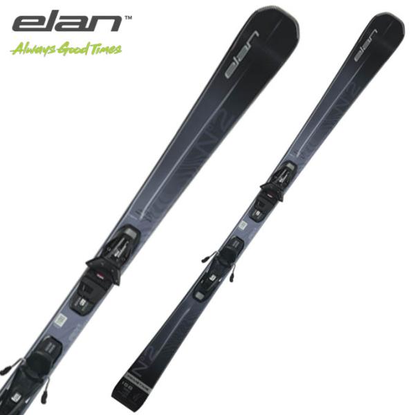 ELAN エラン スキー板 レディーススキー 【2025-2026】 プライムタイムNo2W BLACK SHIFT X + EL 9.0 GW SHIFT BLK/BLK 【金具付き スキーセット】