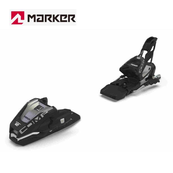 スキー　マーカー　ビンディング マーカー ビンディング XCOMP 12 ブラック×レッド 70mmブレーキ MARKER