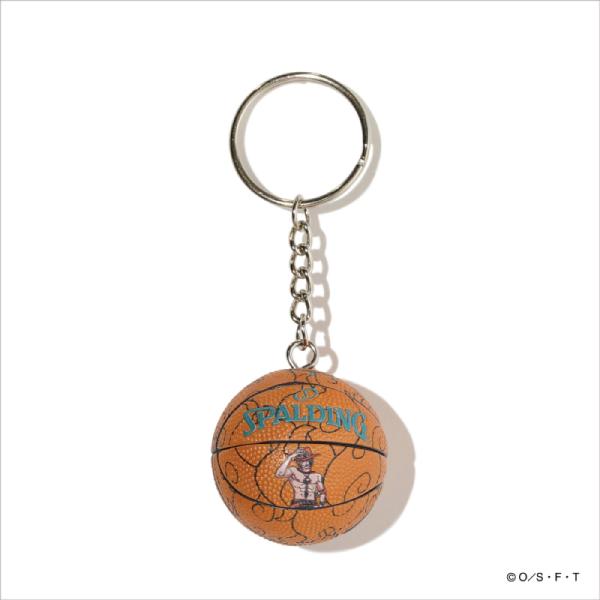 【ONE PIECE × SPALDING】大人気TVアニメ『ONE PIECE』とのスペシャルコラボレーションアイテム。悪魔の実“メラメラの実”デザインのキーチェーン。コンパクトなサイズ感でバッグや鍵に付けても邪魔にならず、おしゃれなアク...