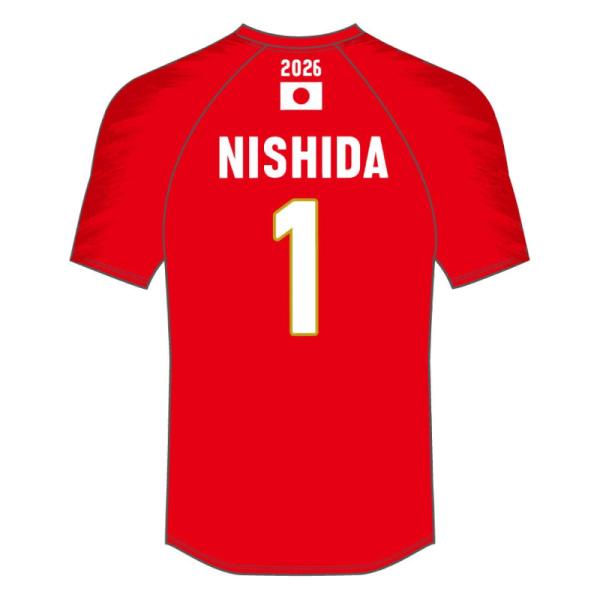 ASICS（アシックス） 2026 バレーボール男子日本代表レプリカTシャツ