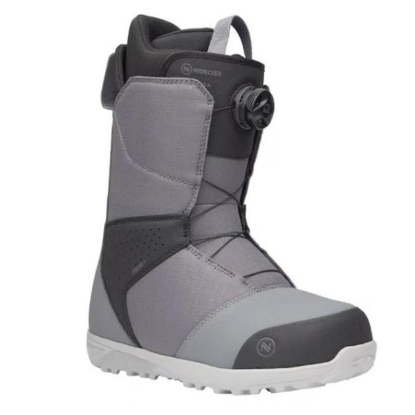 メーカー：2024/2025NIDECKERモデル：SIERRA品番：55580NDB2416■カラー：GRAY■サイズ25.5〜29.0ｃｍ（0.5ｃｍピッチ）■快適にターンをマスターするのに最適LAST: 1:1MensCLOSURE:...