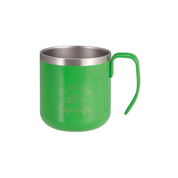 ◆製品サイズ(約) 110×78×高さ88mm◆容量(約) 0.3L◆材質（品質） 本体内側・外側、ハンドル：ステンレス鋼（アクリル樹脂塗装）◆仕様/その他 保温効力／42度以上（1時間）◆保冷効力／7度以下（1時間）ワイヤーハンドルでルー...