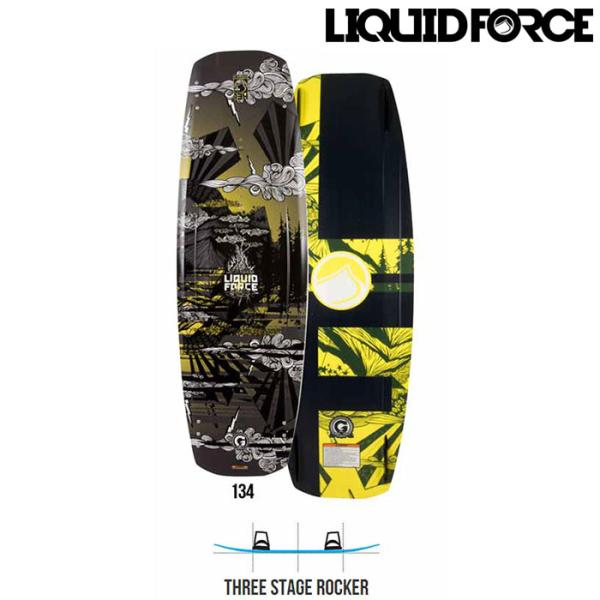 激安正規 ウェイクボード リキッドフォース １３４センチ ienomat.com.br