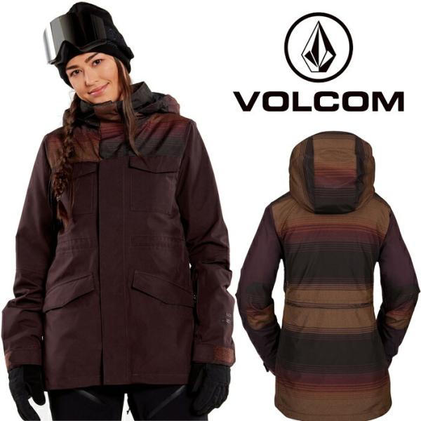 �{���R�� �E�F�A �W���P�b�g 20-21 VOLCOM WOMEN'S LEDA GORE-TEX JACKET BRD-Black Red H0652100 �X�m�[�{�[�h �S�A�e�b�N�X ���{���K�i