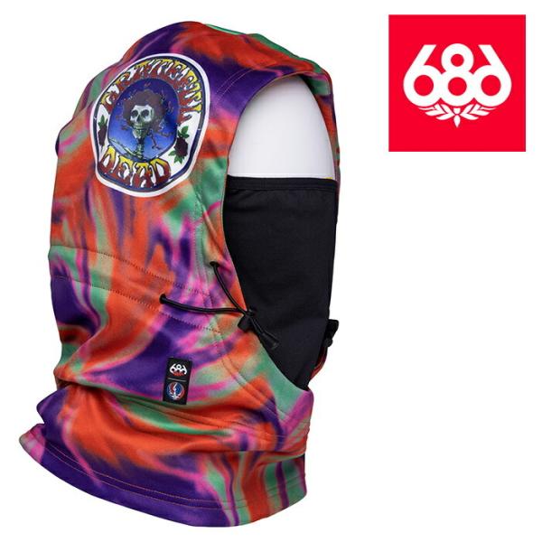{Ki VbNXGCgVbNX t[hEH[}[ 22-23 686 PATRIOT BONDED HOOD Grateful Dead Tie-Dye Orng tFCX}XN Xm[{[h