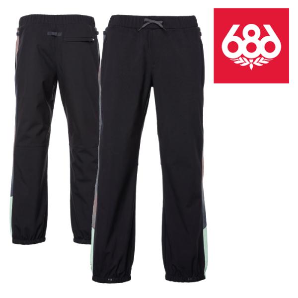���{���K�i �V�b�N�X�G�C�g�V�b�N�X �X�m�[�{�[�h�E�F�A �p���c 22-23 686 MEN'S WATERPROOF TRACK PANT Black �����Y