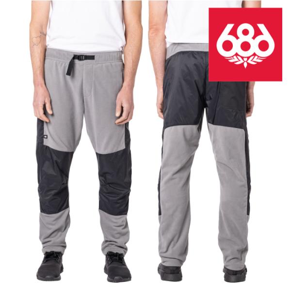 {Ki VbNXGCgVbNX Xm[{[hEFA pc 22-23 686 MEN'S THERMAL FLEECE PANT Rhino Grey Colorblock Y t[X