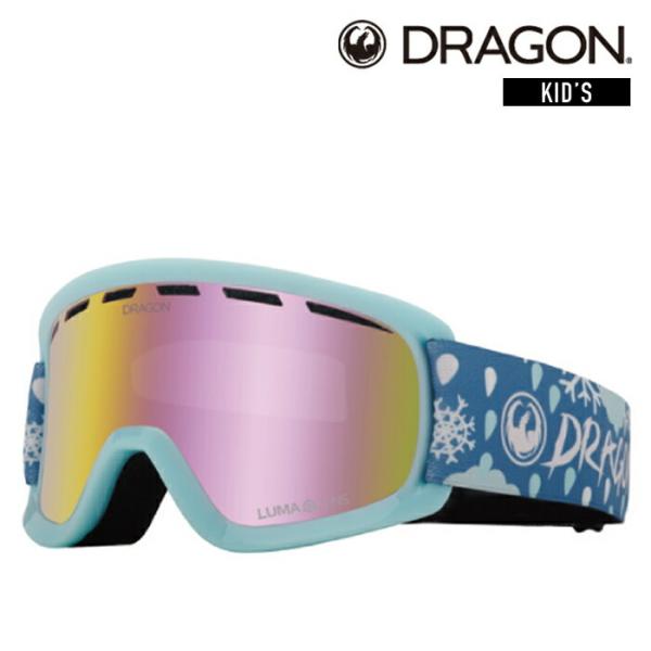 ドラゴン ゴーグル 22-23 DRAGON LILd Snow Dance/Lumalens Pink Ion 604 KIDS' YOUTH キッズ 子供 スノーボード スキー 日本正規品