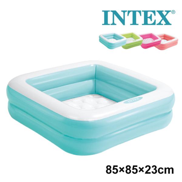 日本正規品 インテックス INTEX プレイボックスプール 85cm U-57100 ビニールプール 家庭用プール