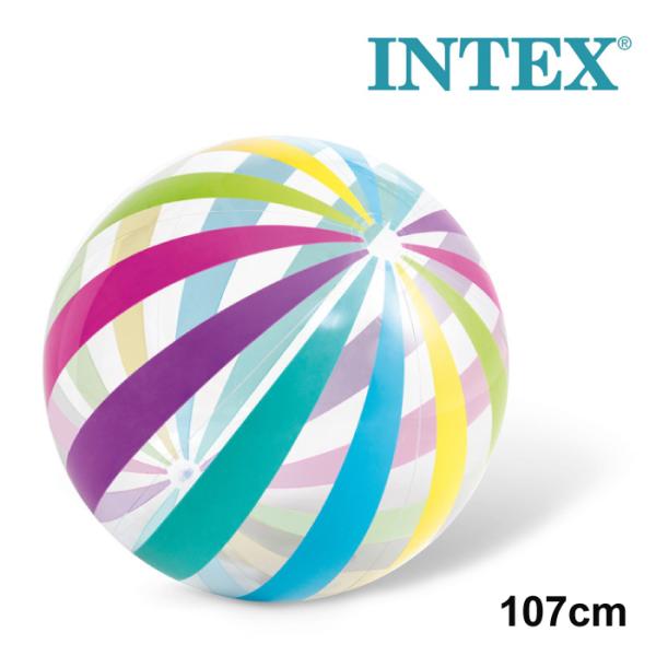 日本正規品 インテックス INTEX ジャンボボール 107cm U-59065 ビーチボール 海 プール