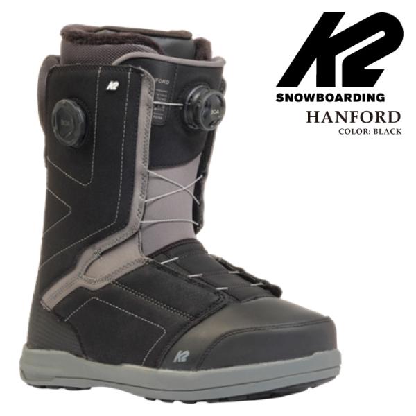 爆買 日本正規品 スノーボード ブーツ ケーツー K2 HANFORD Black ハンフォード ブラック メンズ 24-25