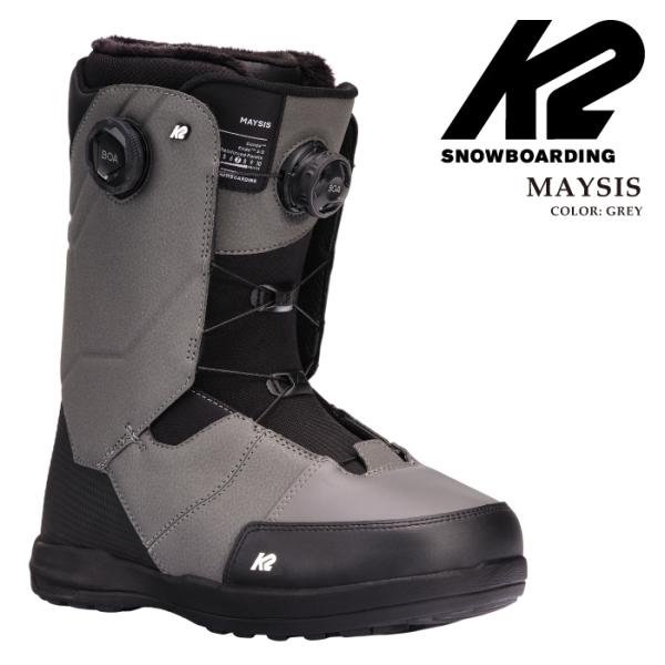 爆買 日本正規品 スノーボード ブーツ ケーツー K2 MAYSIS Grey メイシス グレー メンズ 24-25