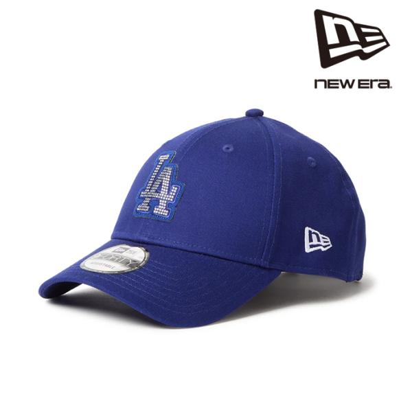 日本正規品 ニューエラ NEW ERA 9FORTY Rhinestone ロサンゼルス・ドジャース ダークロイヤル 56.8-60.6cm 14667848 キャップ 帽子