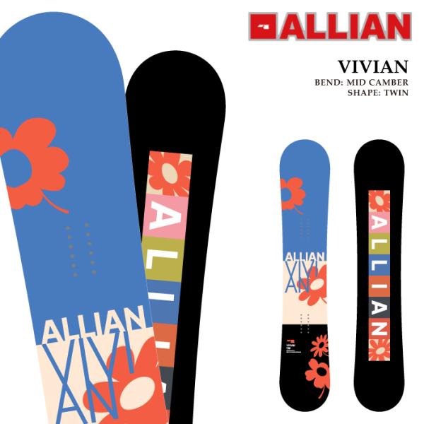 ALLIAN（アライアン） 日本正規品 スノーボード 板 ALLIAN VIVIAN