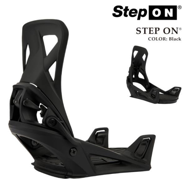 爆買 日本正規品 スノーボード ビンディング バートン BURTON MENS STEP ON Re:Flex Black ステップオン リフレックス バインディング メンズ 25-26