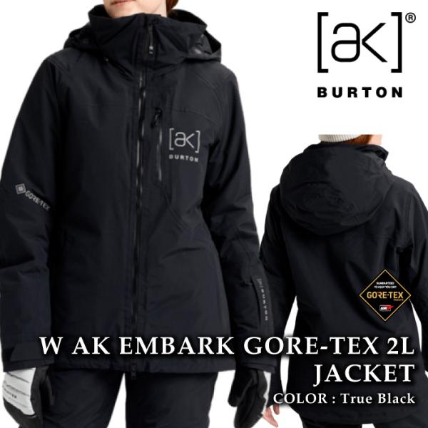 BURTON ak GORETEX レディース　スノーボードウェア　黒 BURTON（バートン） 日本正規品 スノーボード ウェア ジャケット