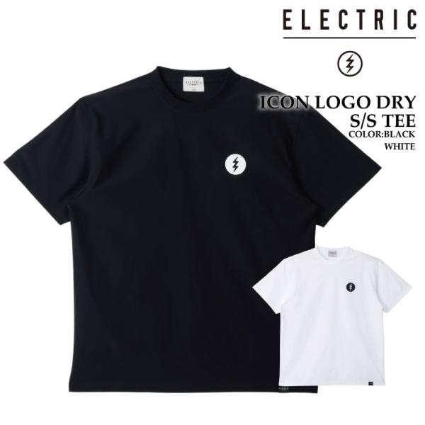 日本正規品 Tシャツ エレクトリック ELECTRIC ICON LOGO DRY S/S TEE Black・White 半袖 2026SS