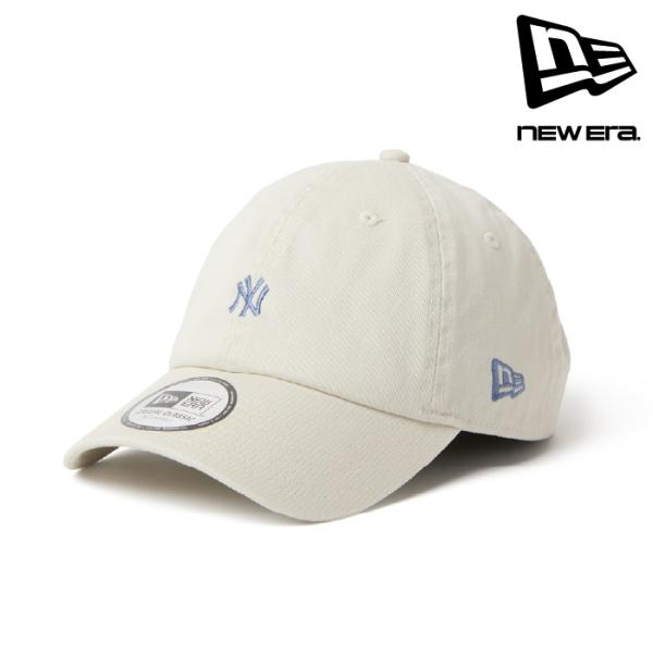 日本正規品 帽子 キャップ ニューエラ NEW ERA カジュアルクラシック ニューヨーク・ヤンキース Mini Logo ミニロゴ アイボリー 15136946